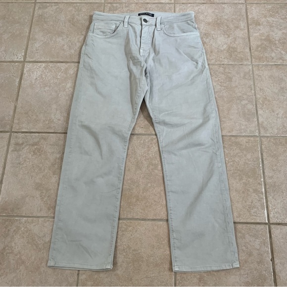 Mavi "Matt"  Relaxed Straight Leg Pants | Light Grey | Size 32/30 - Picture 2 of 16